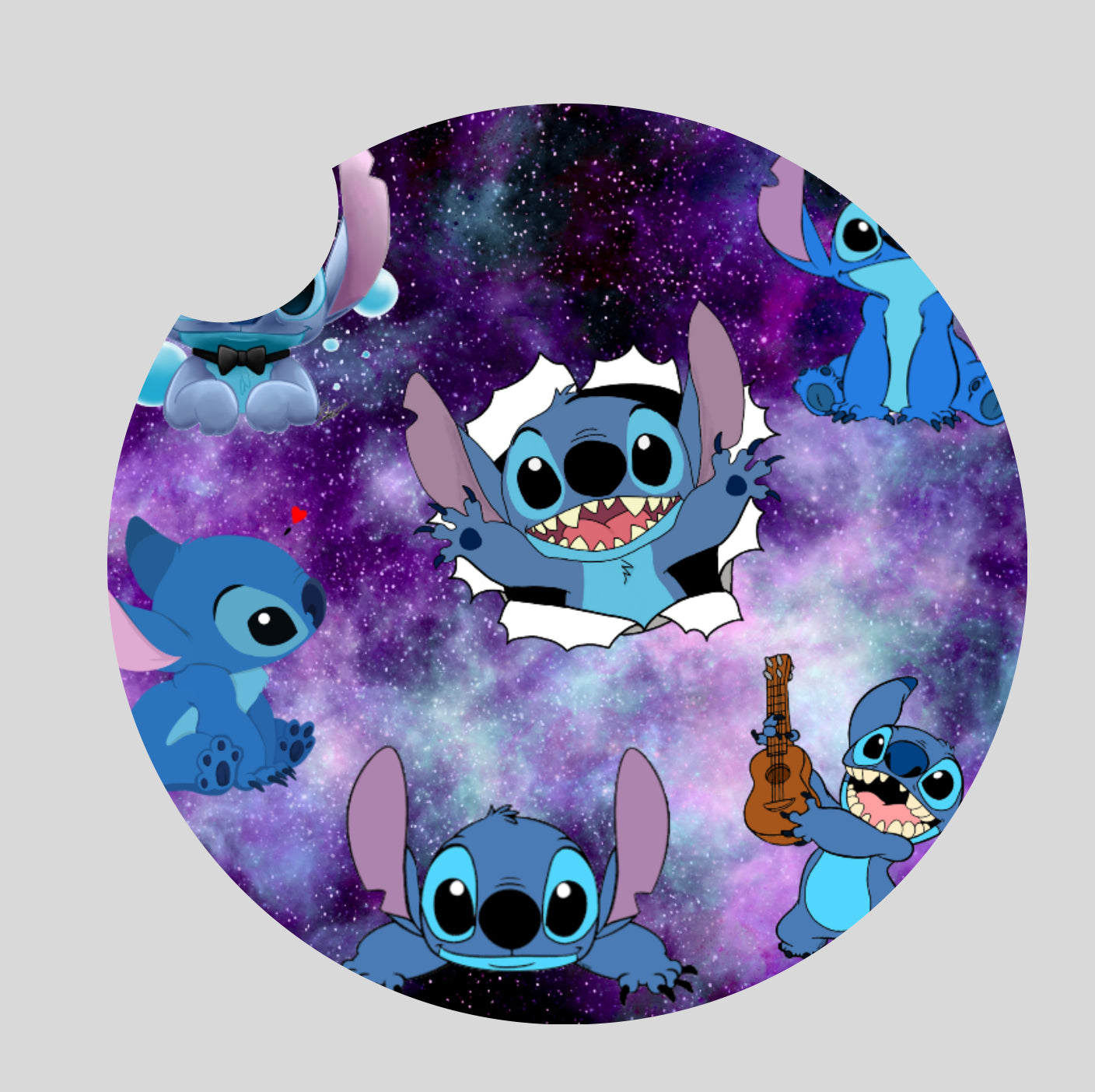 Stitch - Car coaster