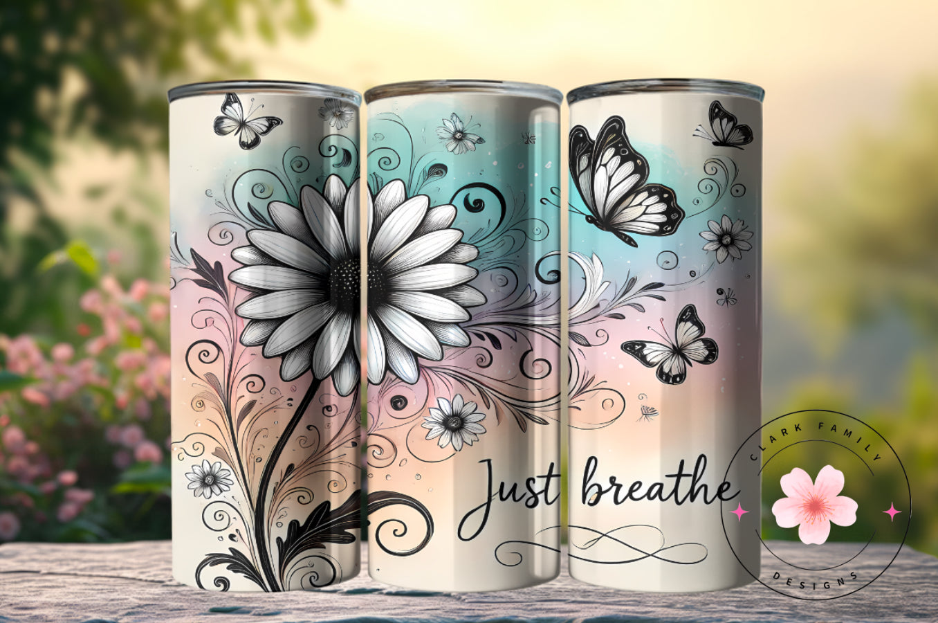 Just breathe - Tumbler