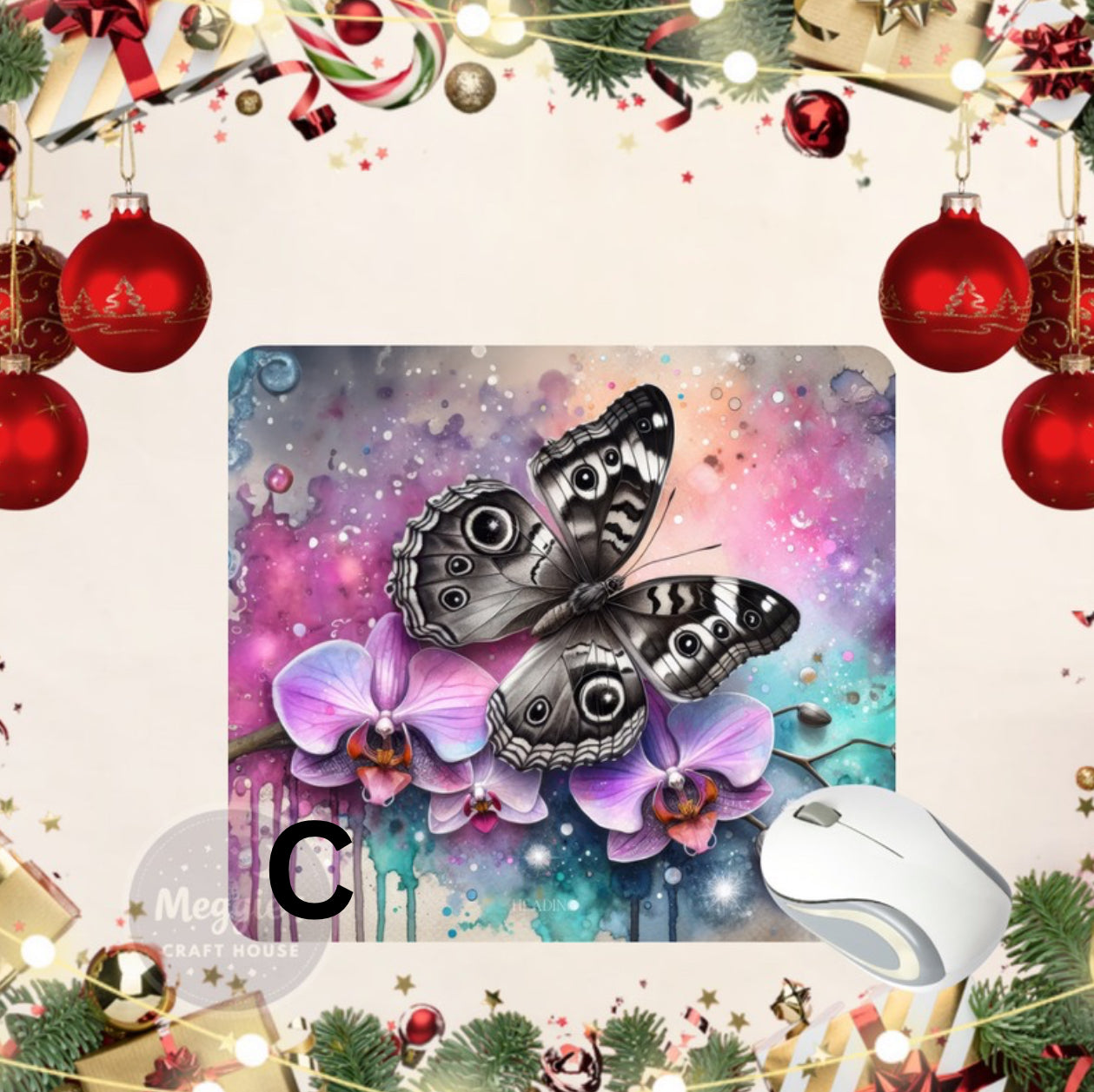 The Painted Wings Series Mouse Pad