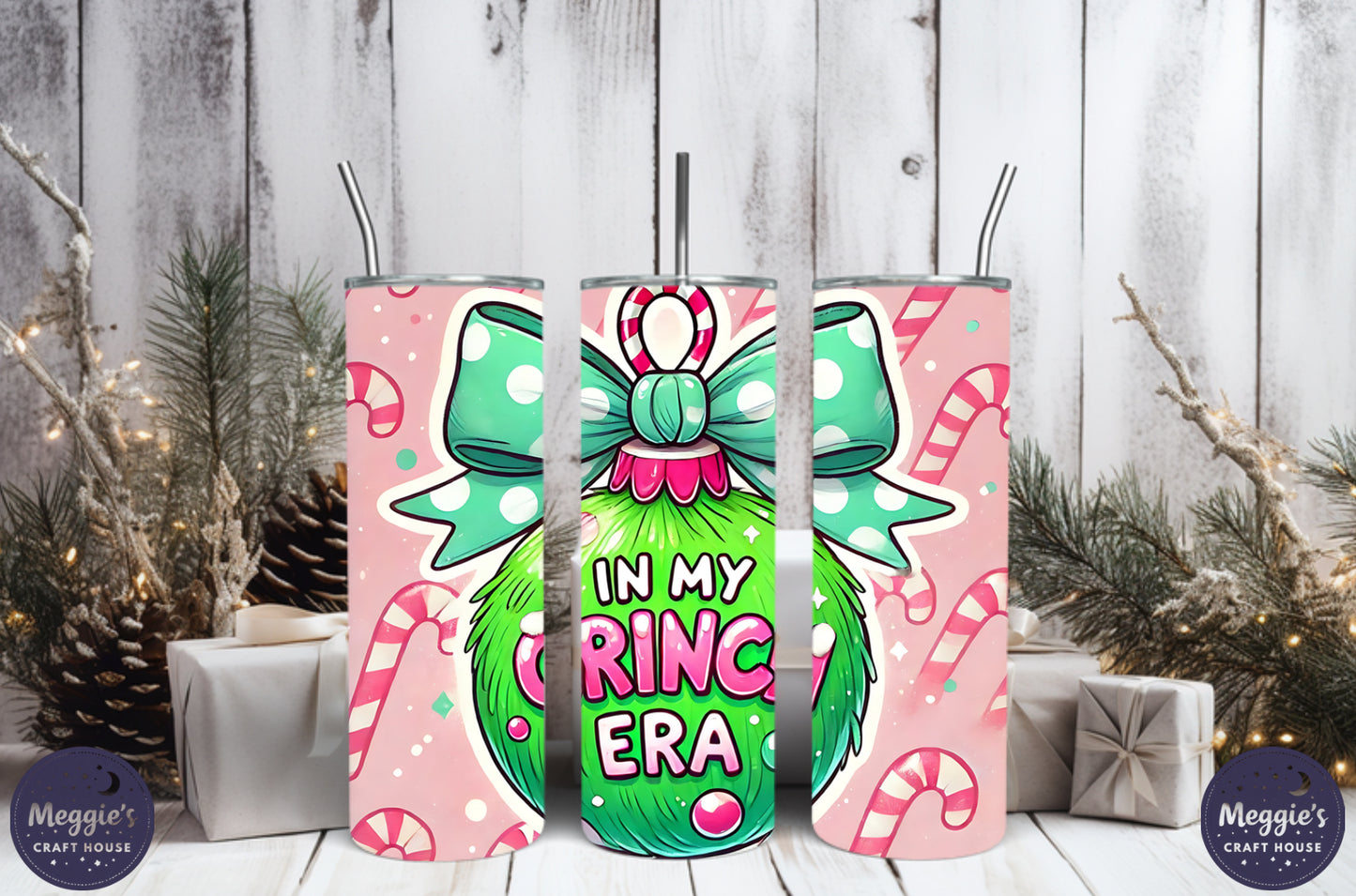 Grinch Era Energy Tumbler