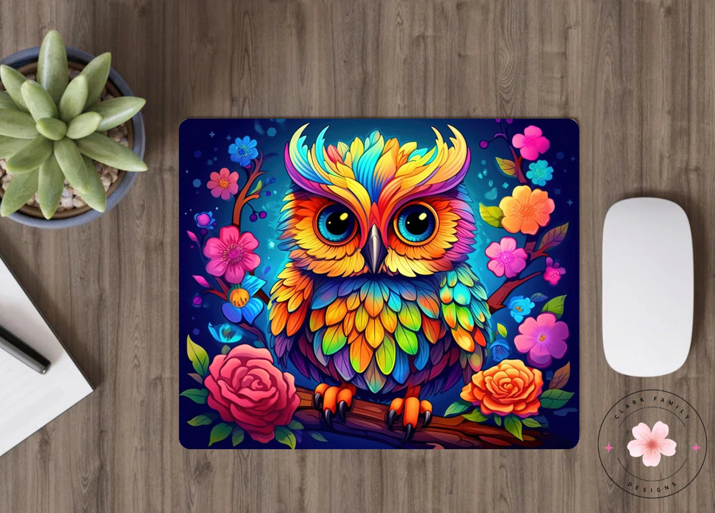 Owl - Mouse pad