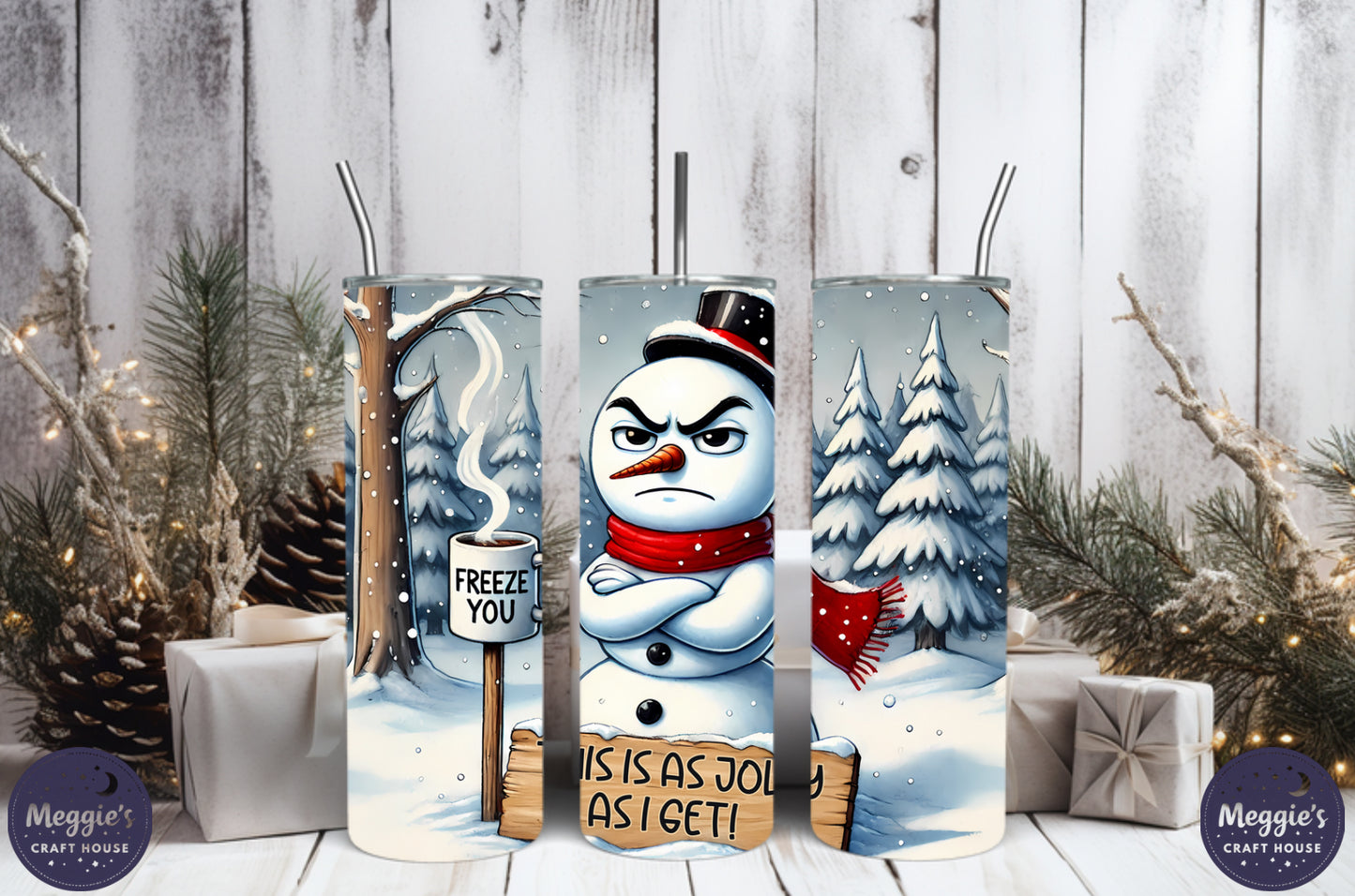 This Is As Jolly As I Get Tumbler