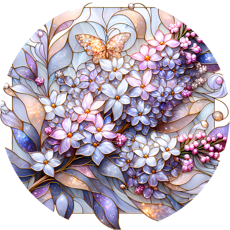Lilac - Car coaster