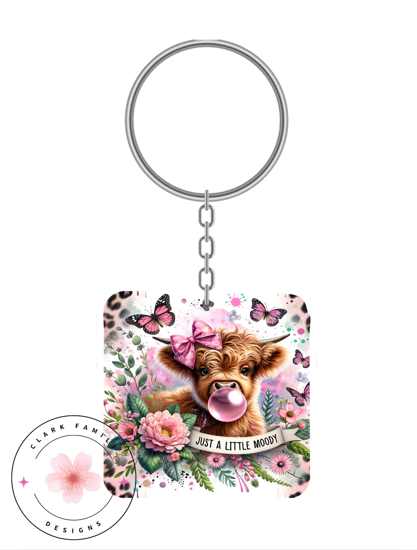 Just a little moody - Keychain