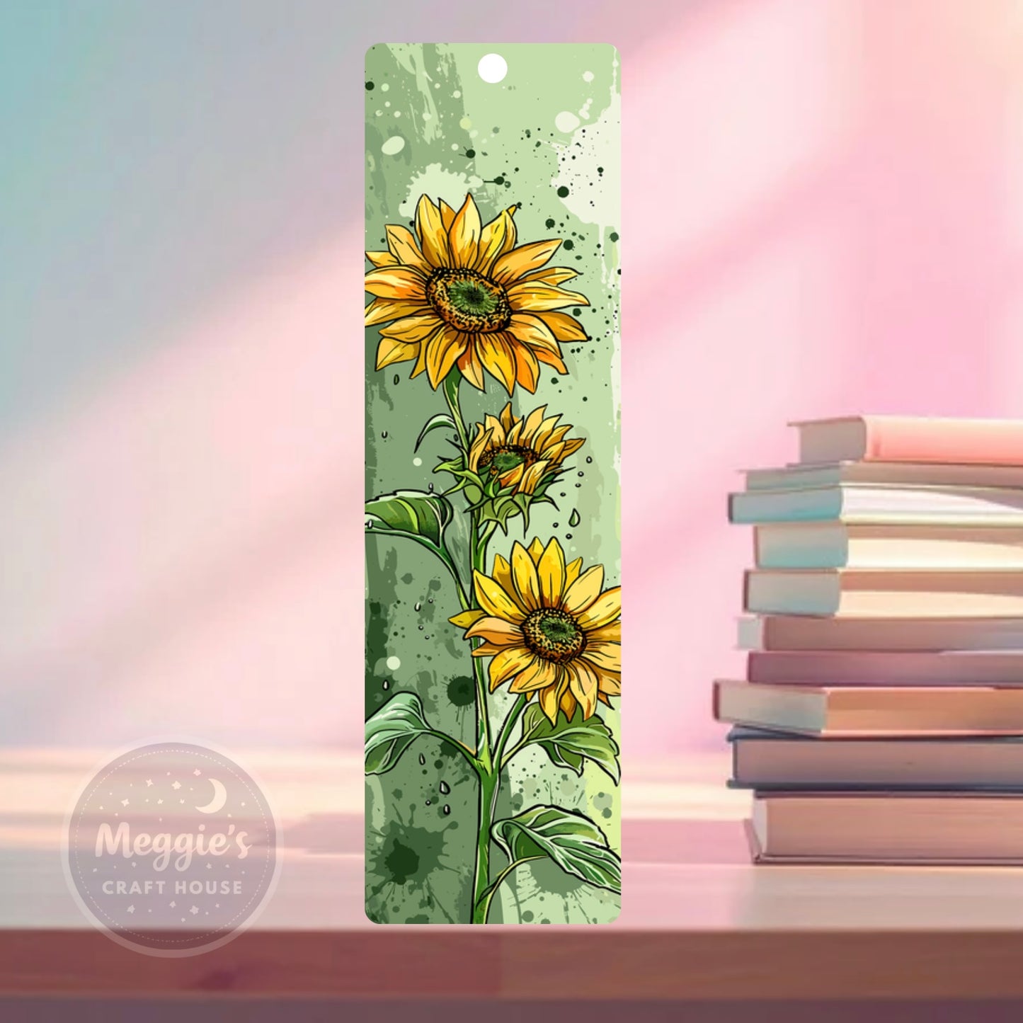 Garden Glow Stems Bookmark