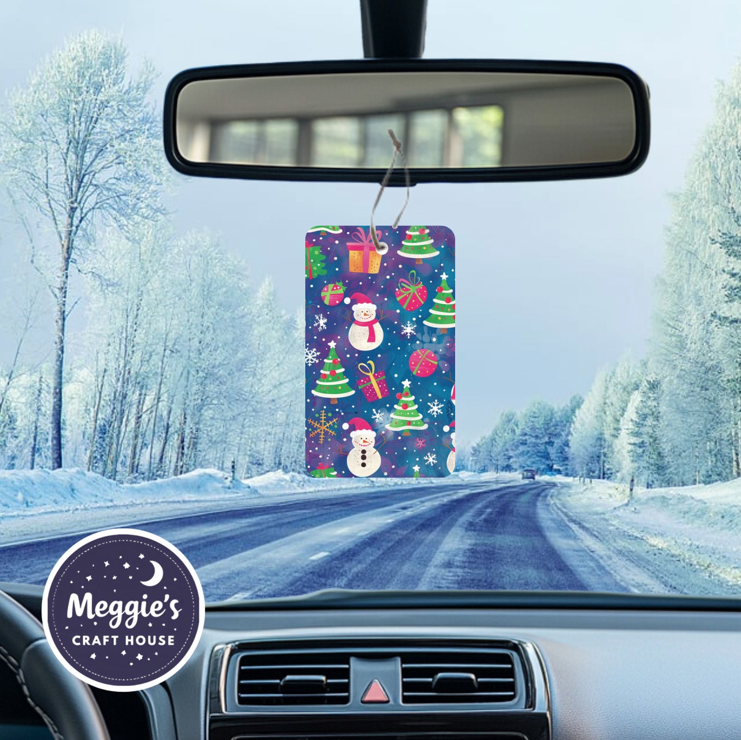 Merry Mix-Up Car Freshner