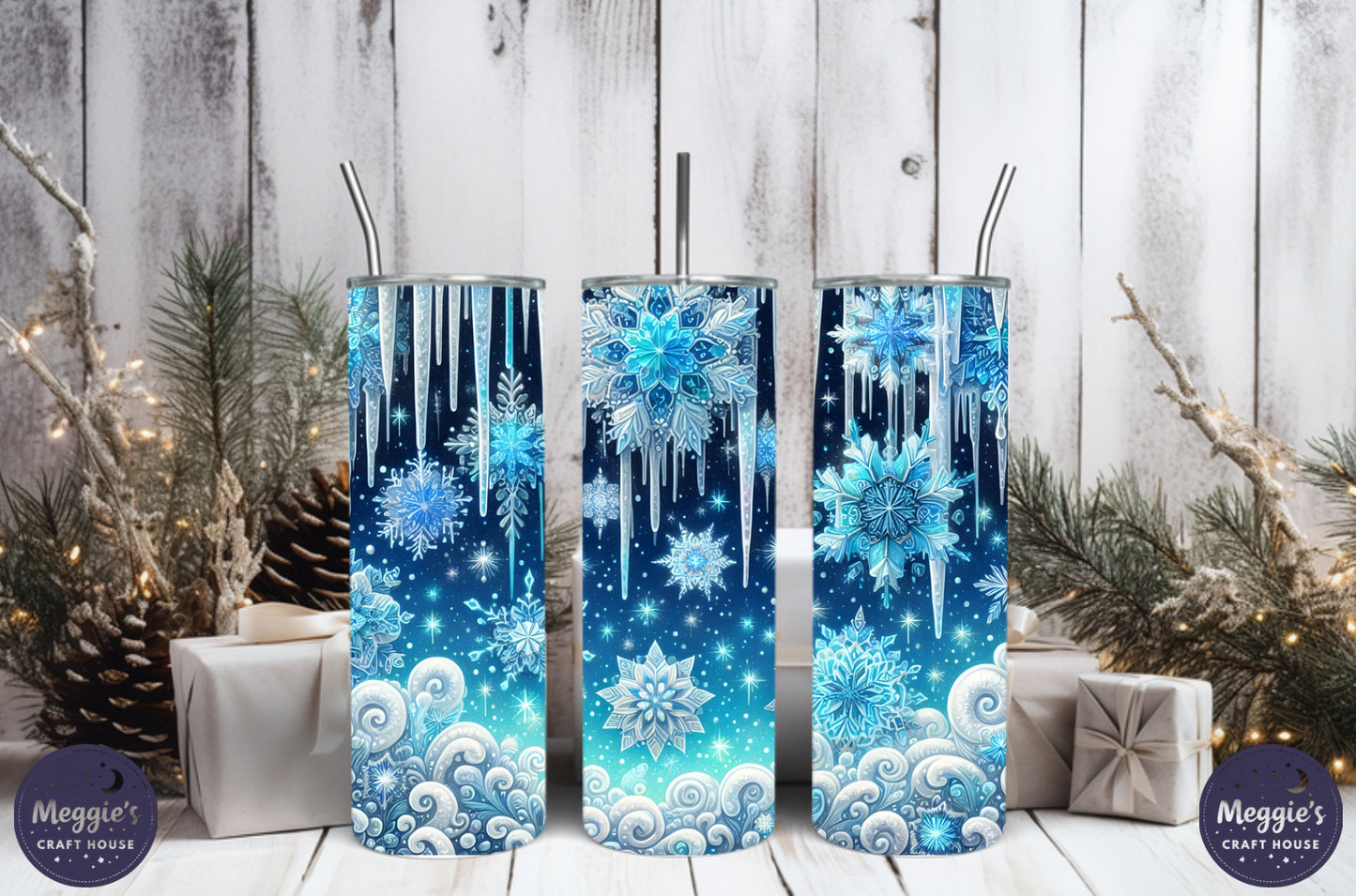 Frosted Whispers Tumbler