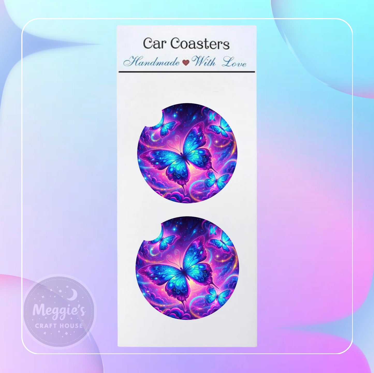 Cosmic Butterfly Glow
