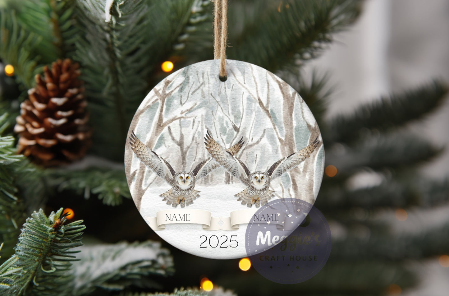 Whispers in the Pines Ornament