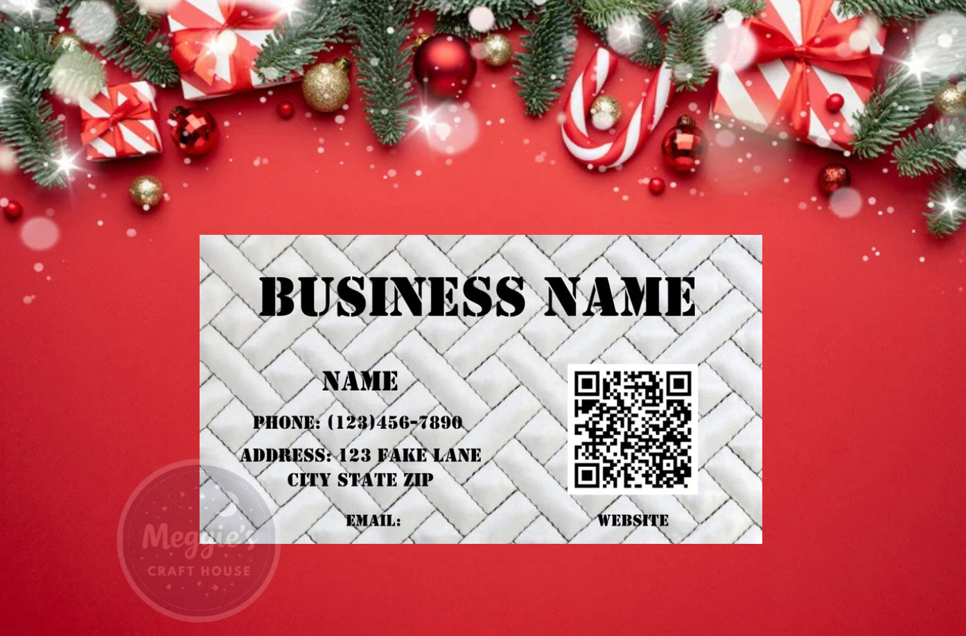 Woven Identity Business Cards