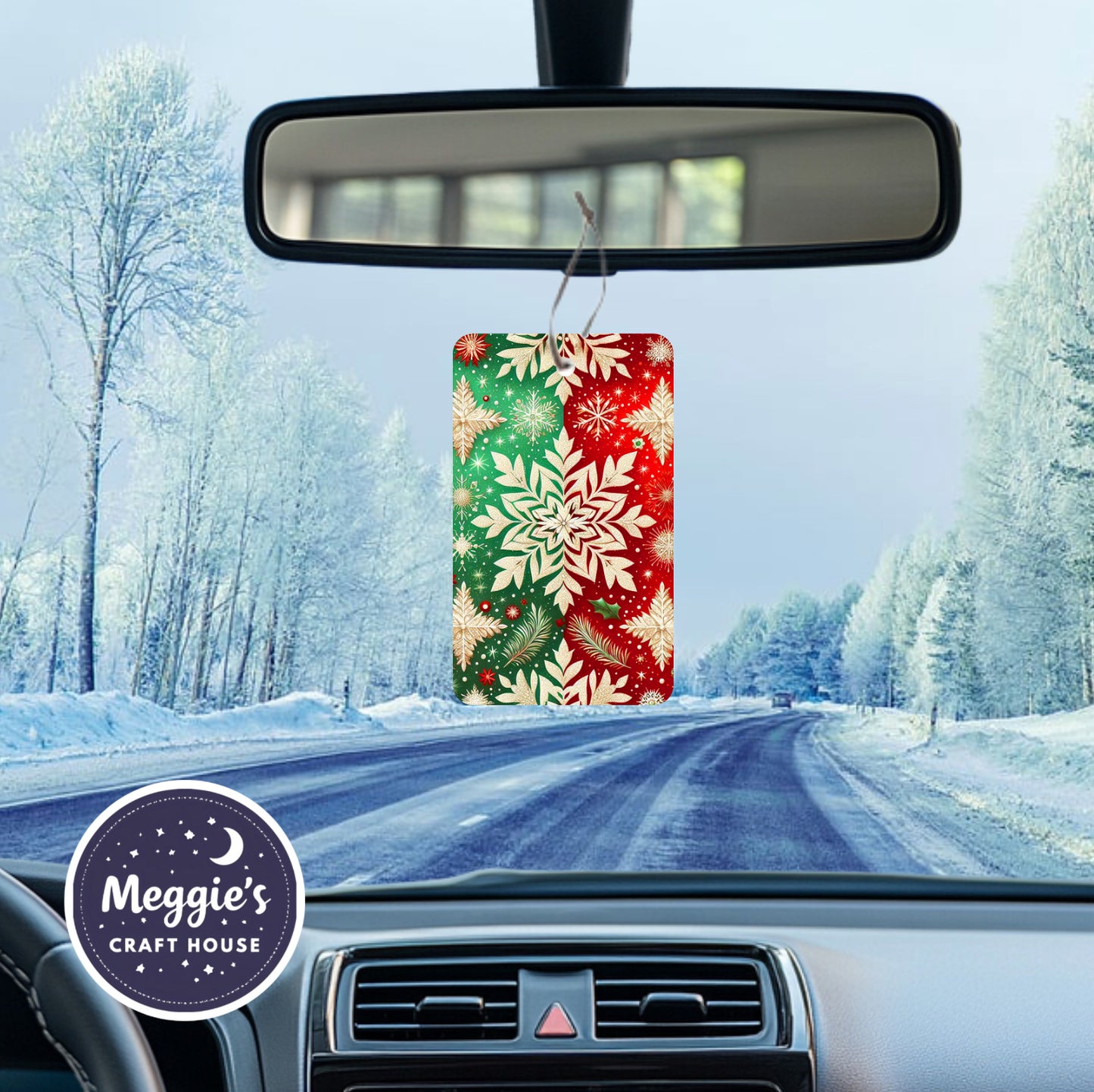 Snowburst Cheer Car Freshner