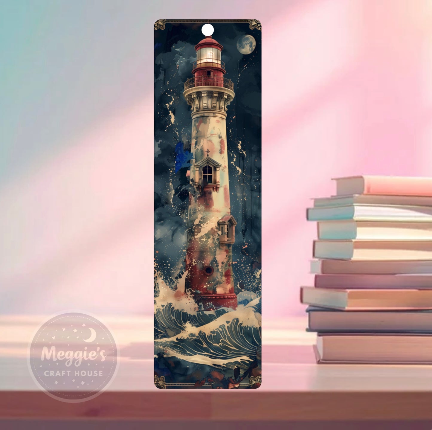 Midnight Tide Guardian Bookmark