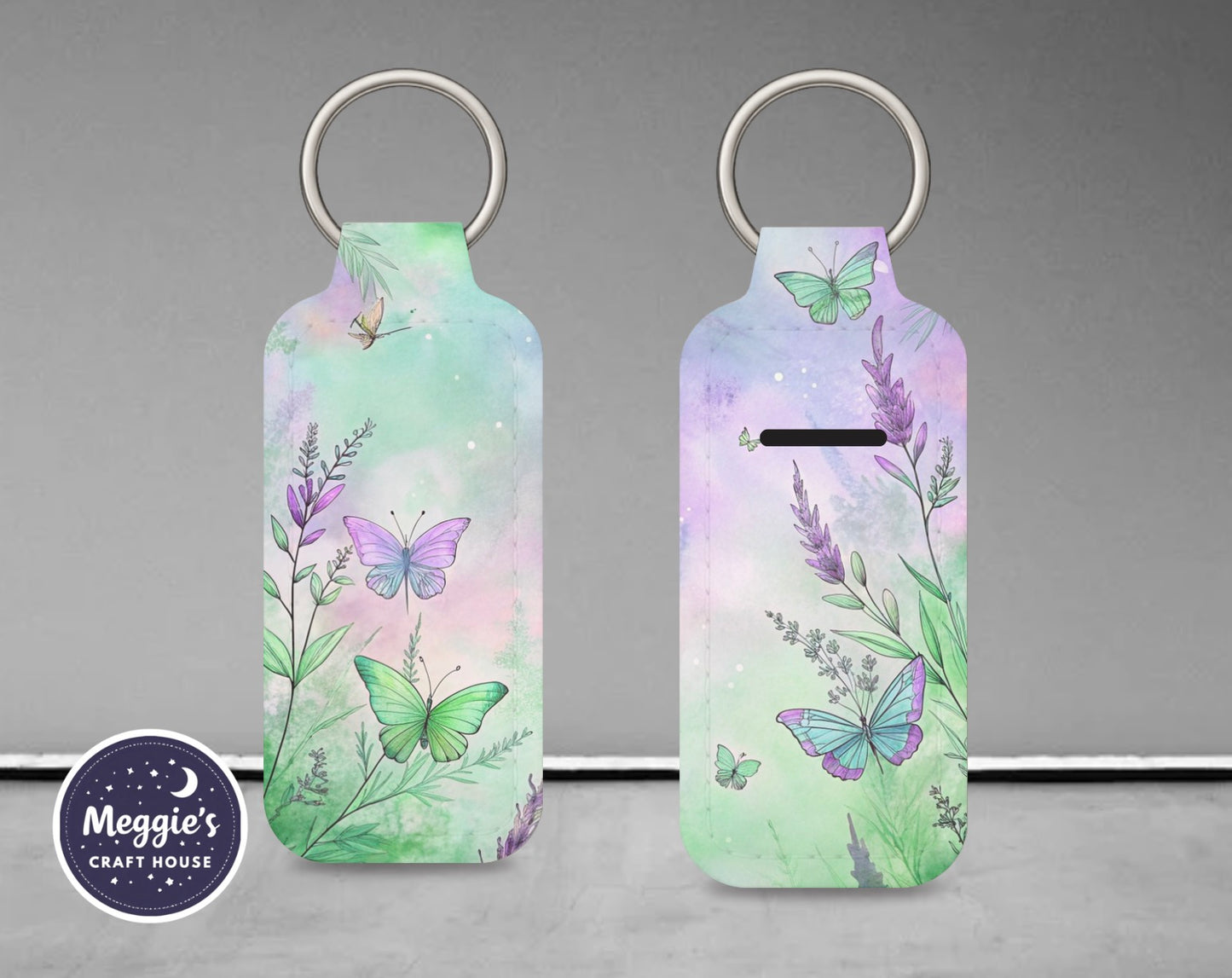 Pastel Butterfly Garden