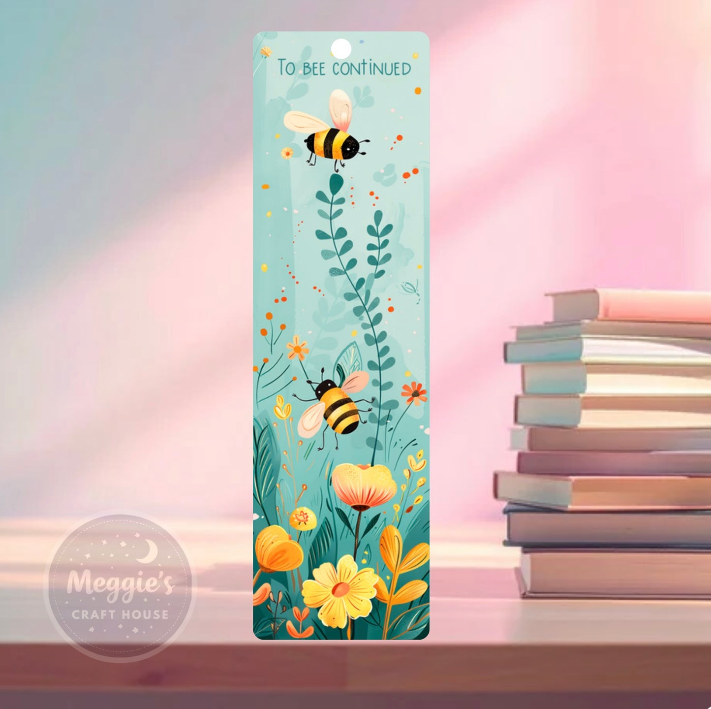 To Bee Continued Bookmark
