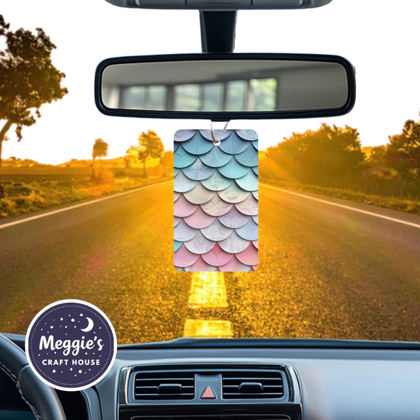 Mermaid Pastel Dreams Car Freshner