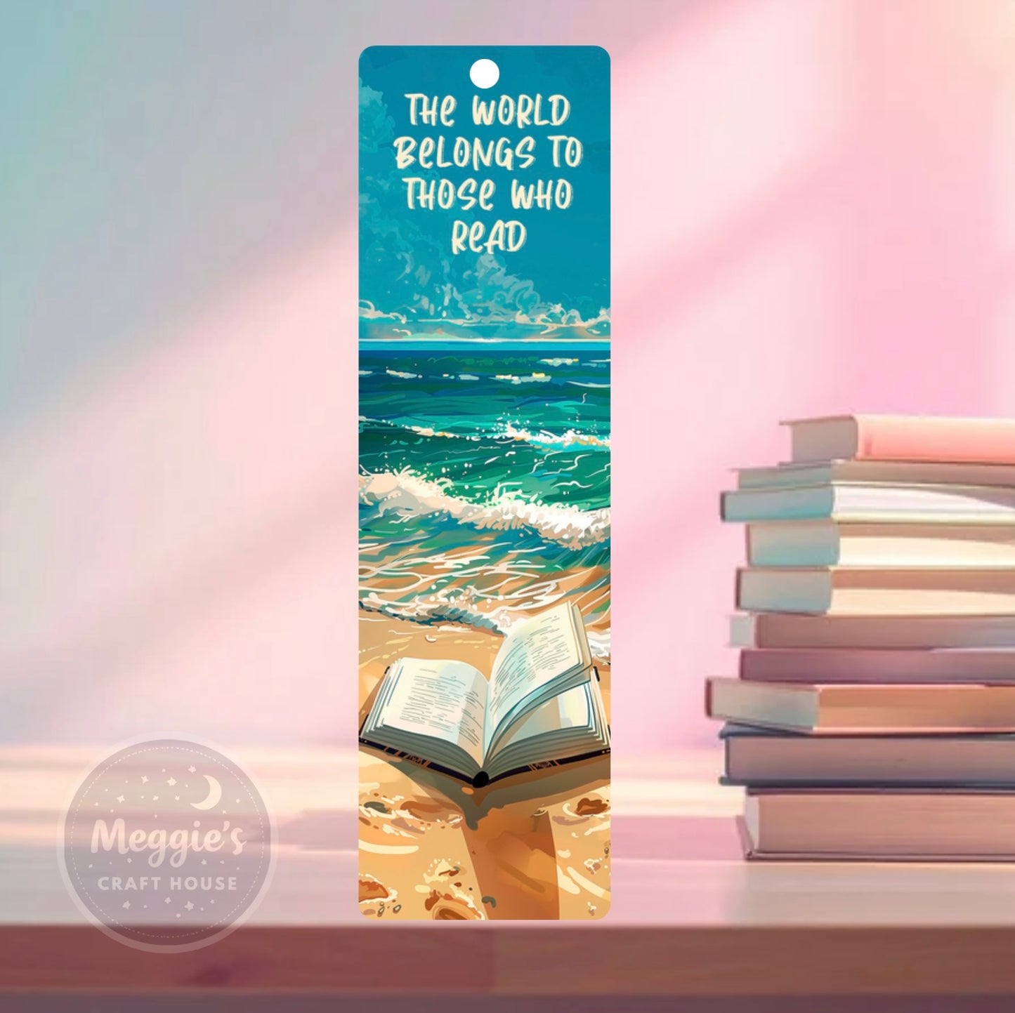 The World Belongs To Those That Read Bookmark