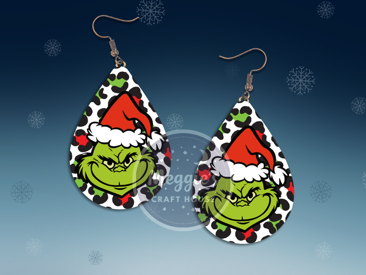 Grinchmas Gone Wild Earrings