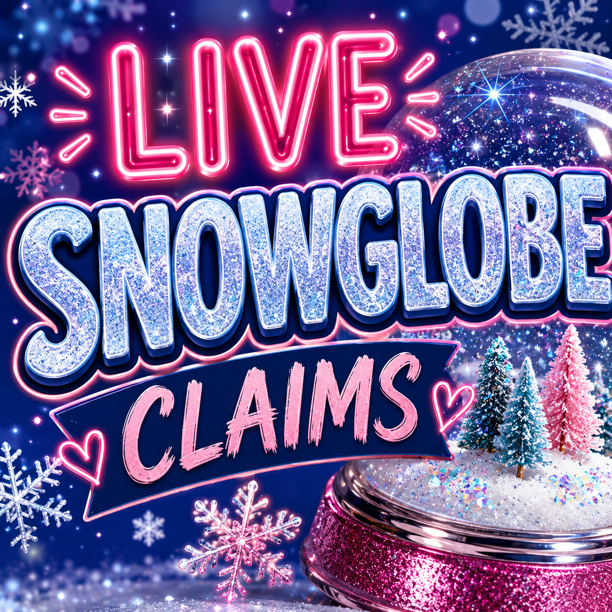 Snowglobe claims LIVE SALES ONLY