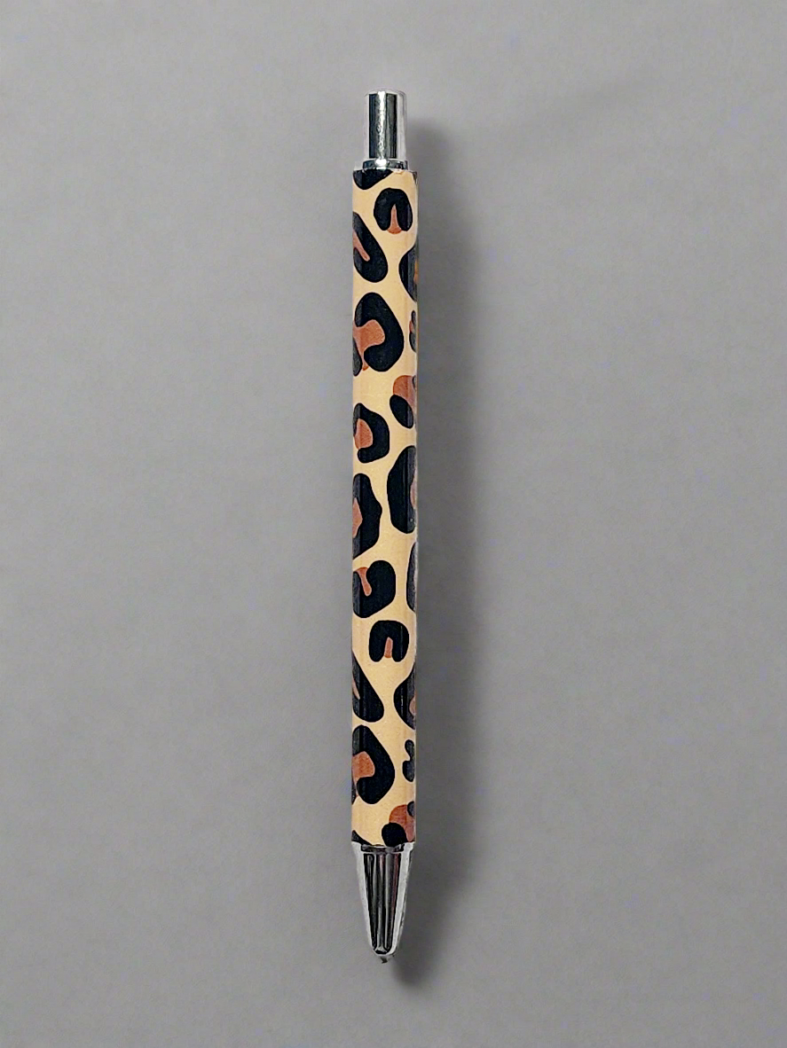 leopard theme - UV wrap pen