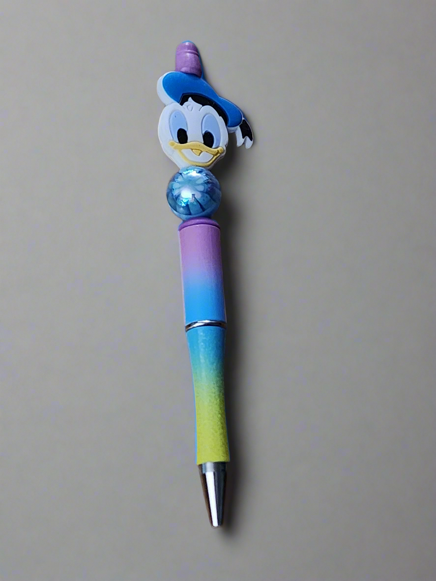 Donald Duck - Beaded pen
