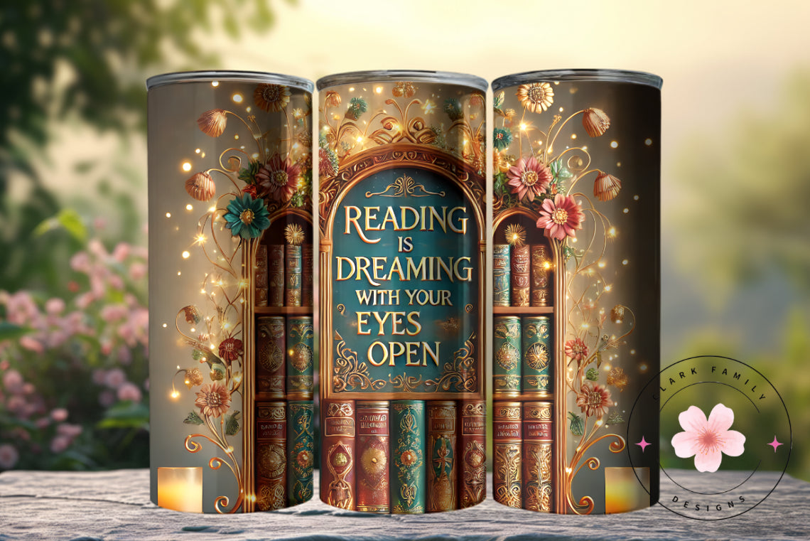 Reading is dreaming …… - Tumbler