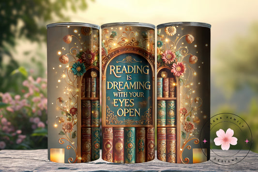 Reading is dreaming …… - Tumbler
