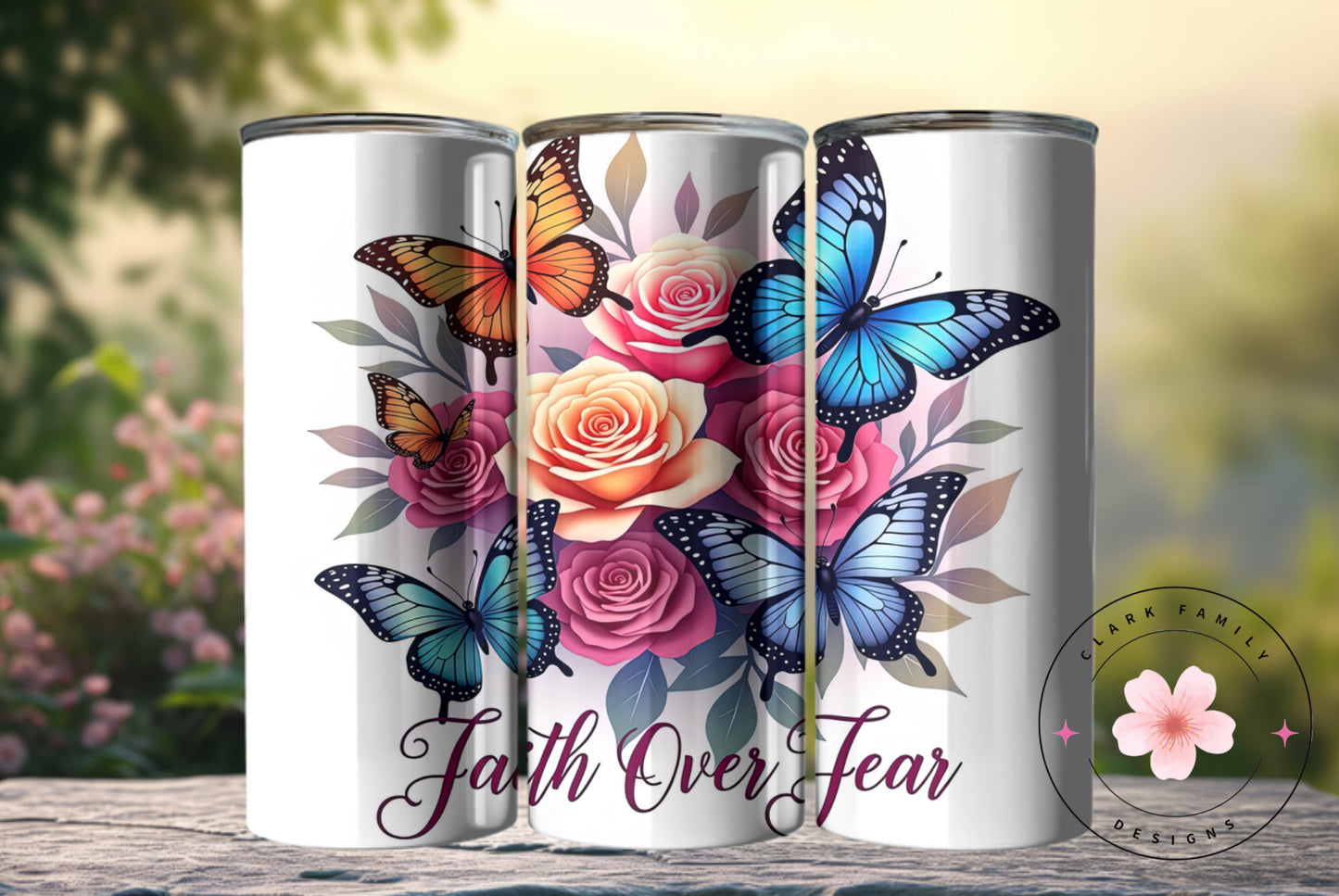 Faith over fear - Tumbler