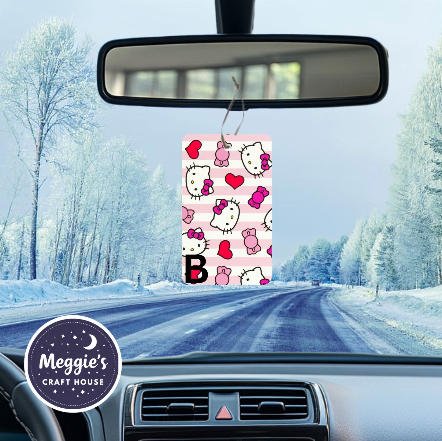 Purrfectly Pink Collection Car Freshner