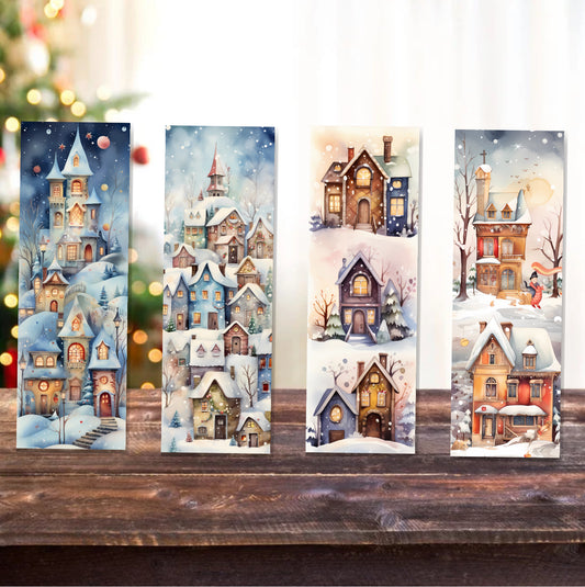Winter Houses Bookmarks
