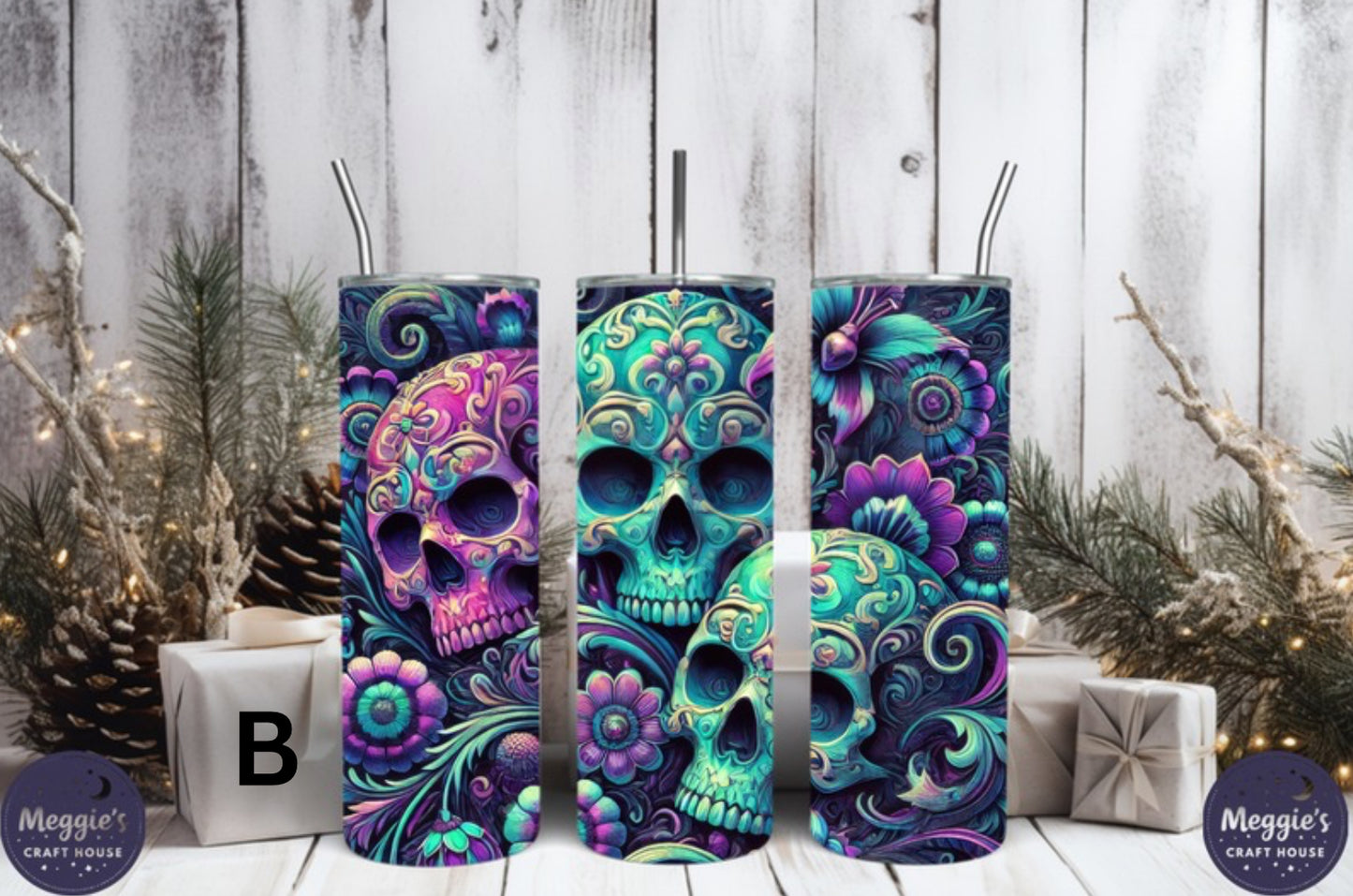 Sugar Skull Collection Tumblers