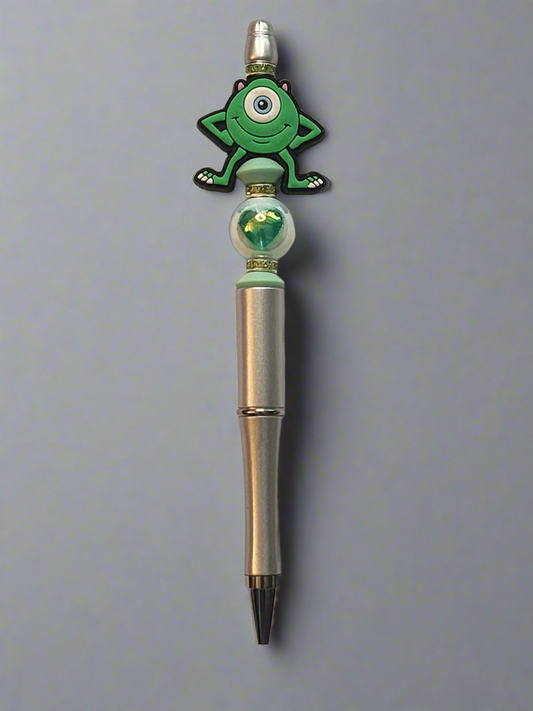 Monsters Inc theme - beaded pen