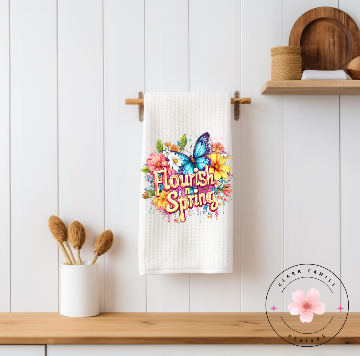 Flourish in Spring - towel