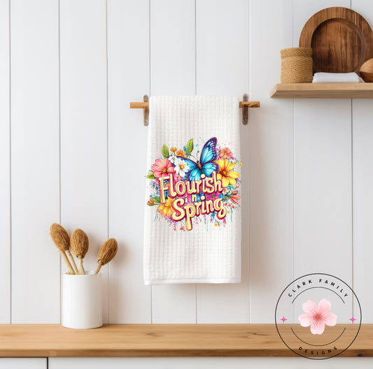 Flourish in Spring - towel