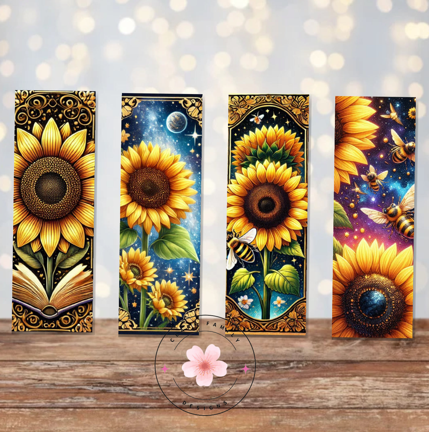 Sunflowers - Bookmarks