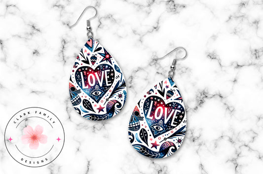 Love earrings