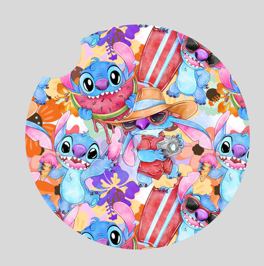 Stitch - Car coaster