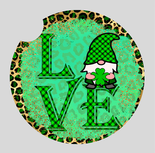Gnome love - Car coaster