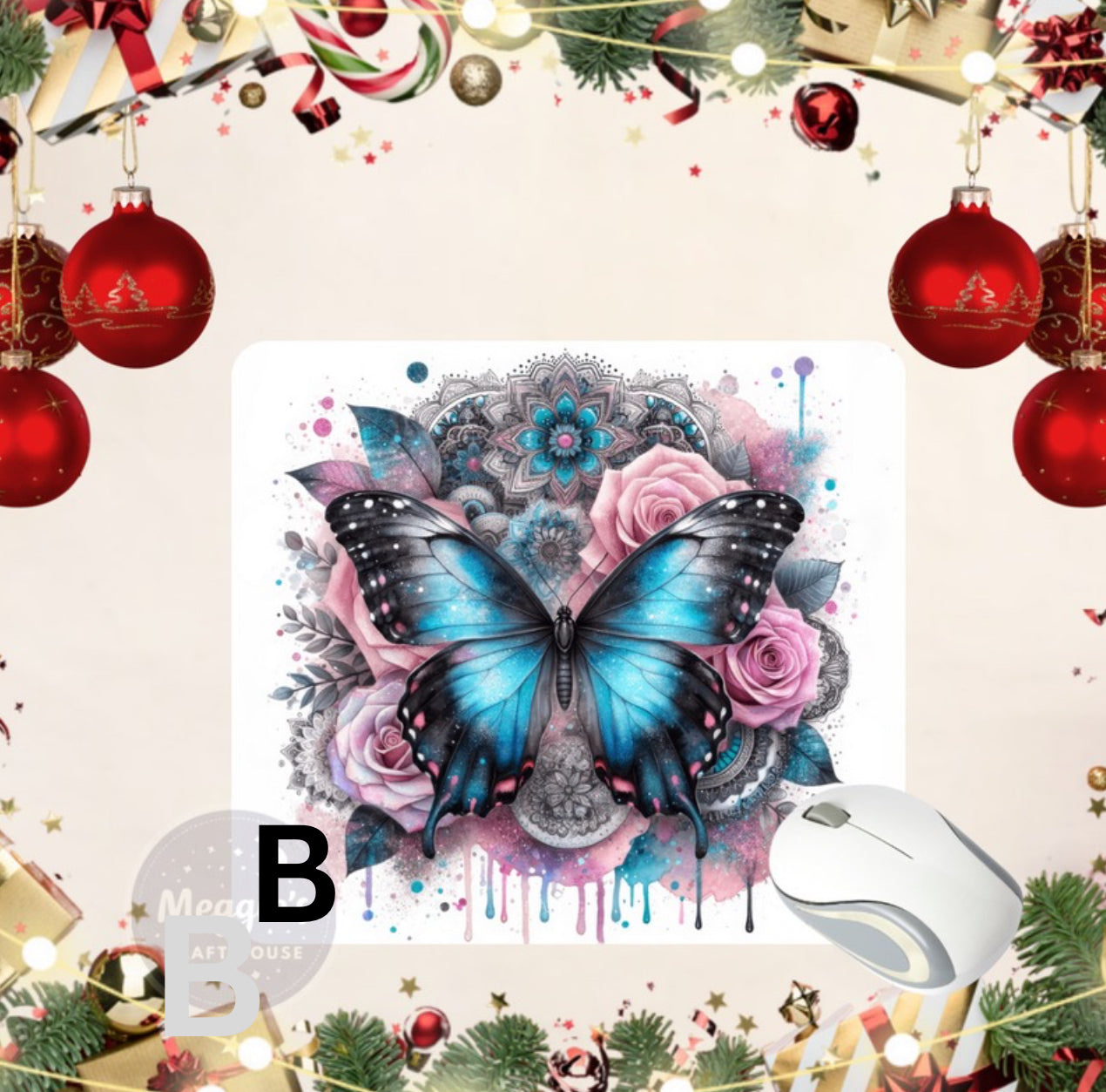 The Painted Wings Series Mouse Pad