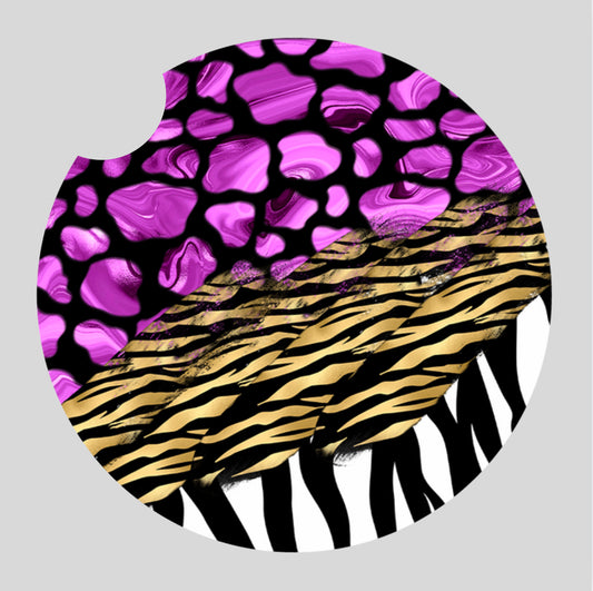 Zebra - Car coaster