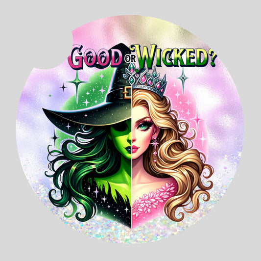 Good or wicked? - Car coaster