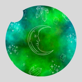 Mystic green - Car coaster