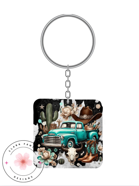 Western -  Keychain