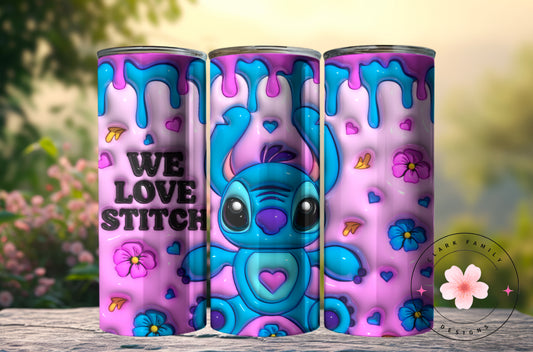We Love Stitch -  Tumbler