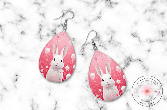 Easter bunny - earrings