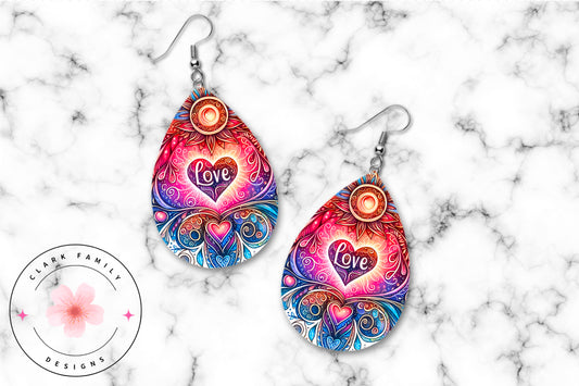 Love earrings