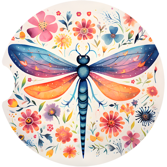 Dragonfly - Car coaster
