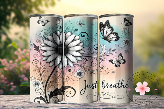 Just breathe - Tumbler