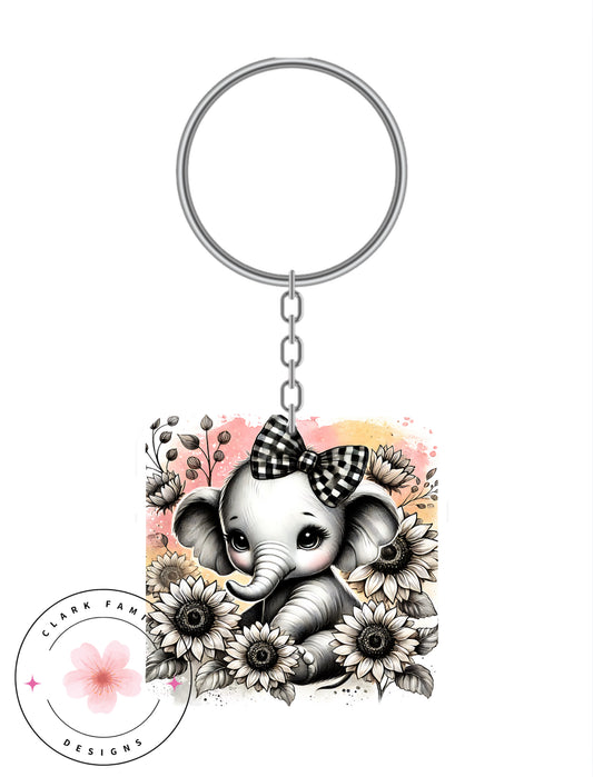Elephant - Keychain