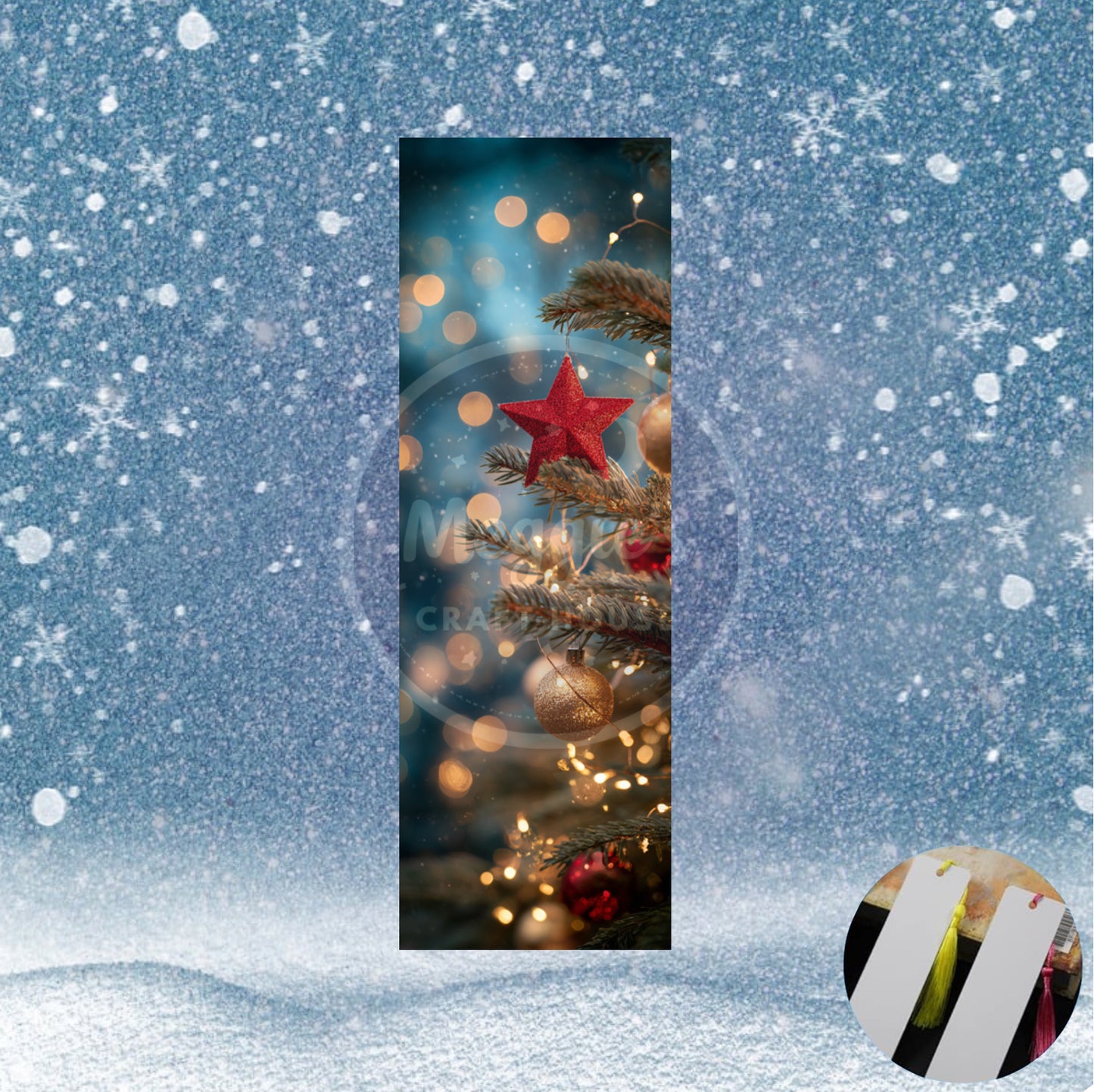 Starlight & Baubles Bookmark