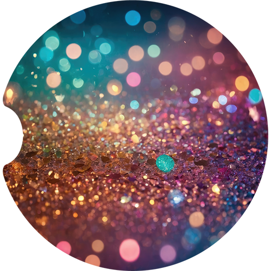Glitter - Car coaster